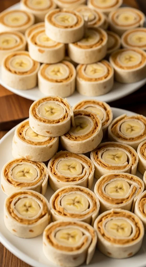 Peanut Butter Banana Roll-Ups