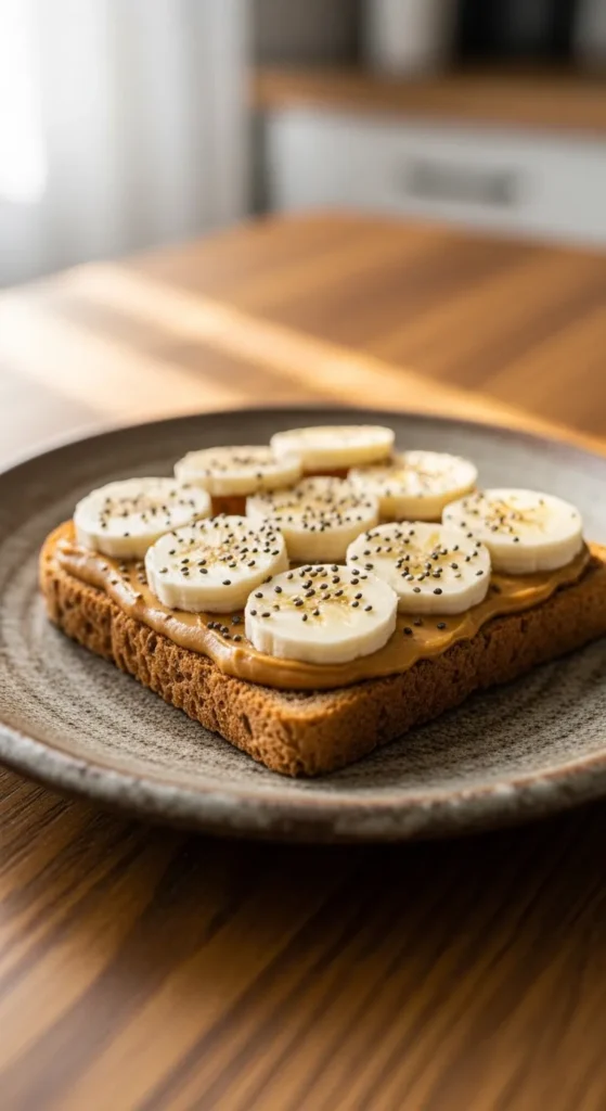 Peanut Butter Banana Toast