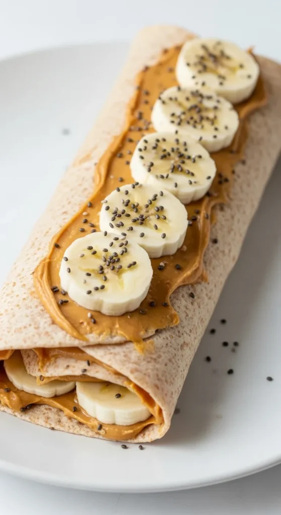 Peanut Butter Banana Wrap