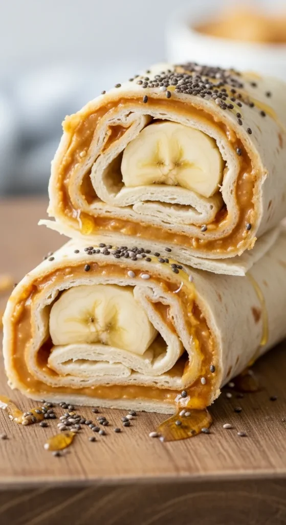 Peanut Butter Banana Wrap