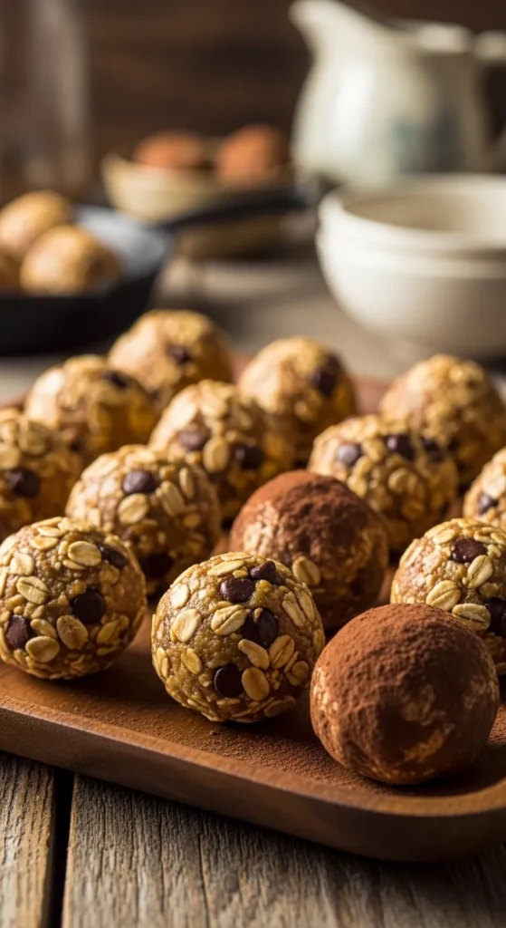 Peanut Butter Oat Energy Balls