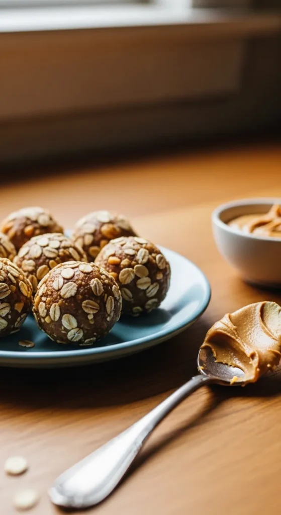 Peanut Butter Oat Power Balls