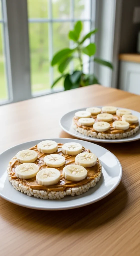 Peanut Butter Rice Cakes