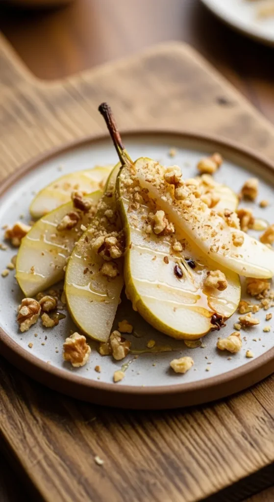 Pear and Walnut Salad
