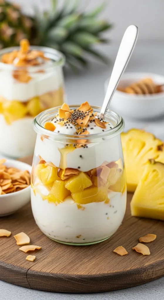 Pineapple Coconut Yogurt