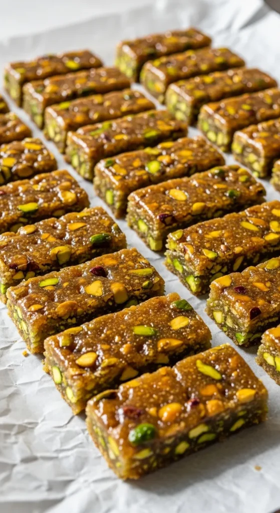Pistachio Honey Soft Bars