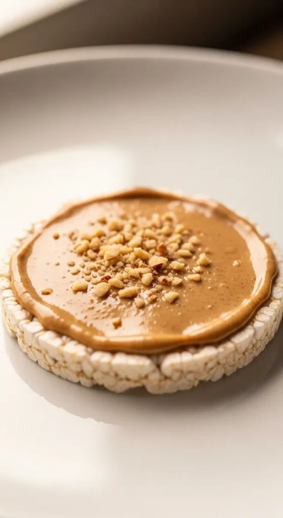 Rice Cakes with Nut Butter