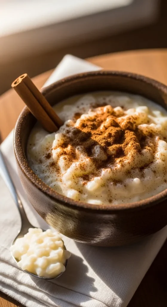 Rice Pudding with Cinnamon