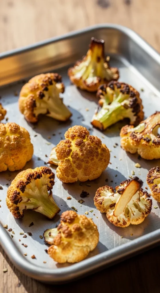 Roasted Cauliflower Bites
