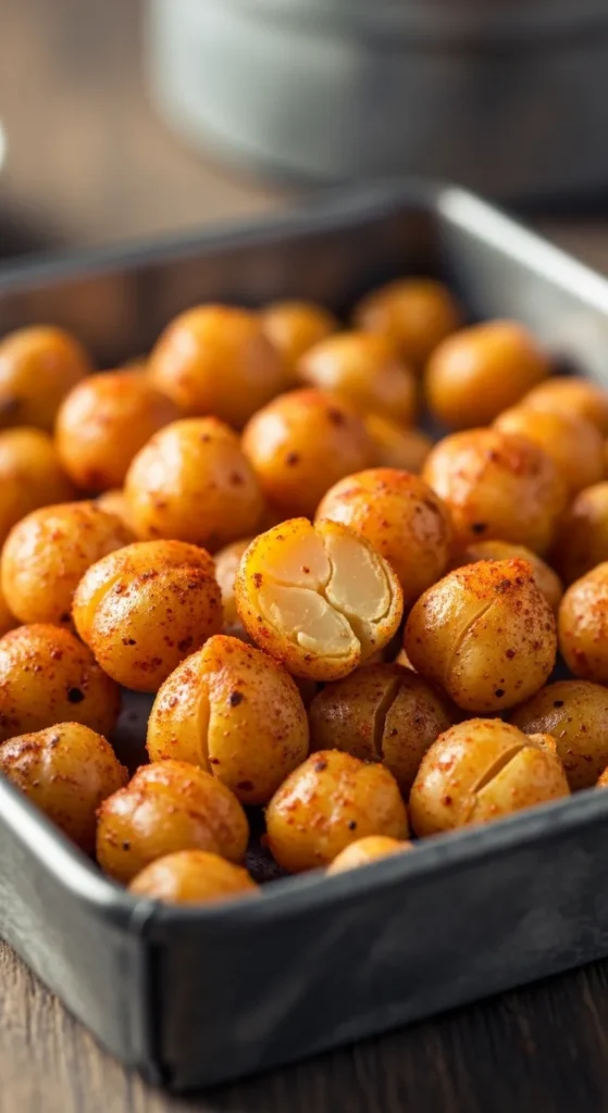 Roasted Chickpeas With Paprika