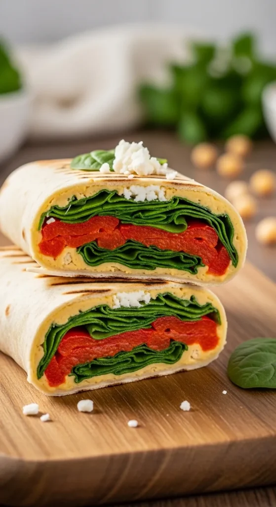 Roasted Red Pepper Wrap