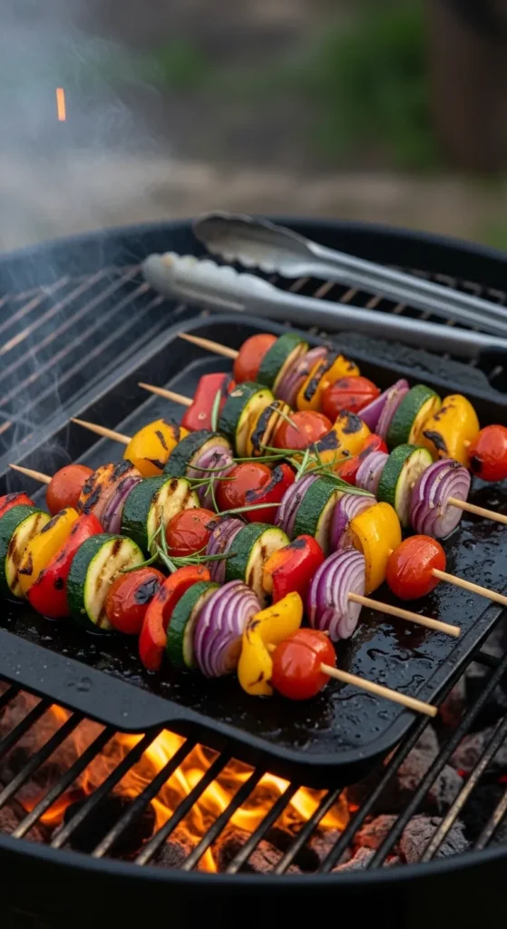 Roasted Vegetable Skewers