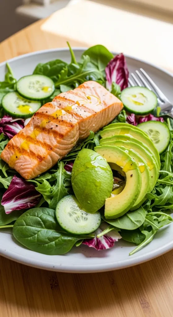 Salmon and Avocado Salad