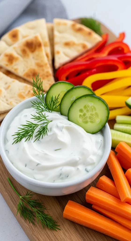 Savory Cucumber Yogurt Dip