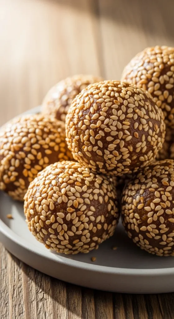 Sesame Honey Energy Balls