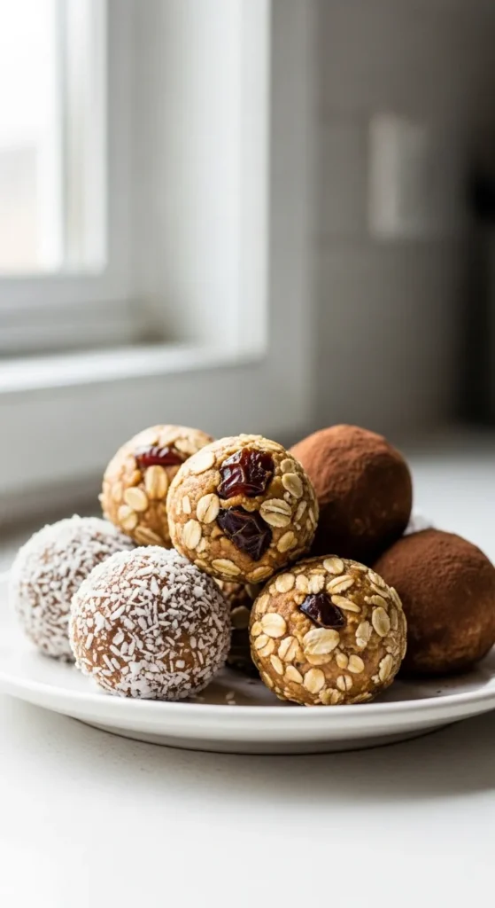 Simple Three Ingredient Protein Balls