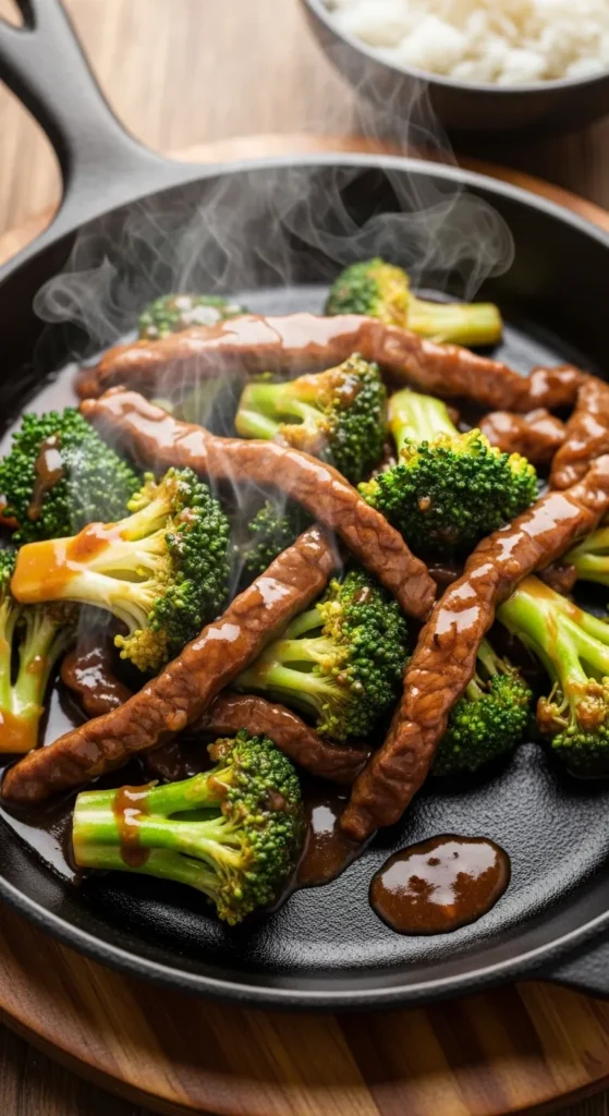 Skillet Beef and Broccoli