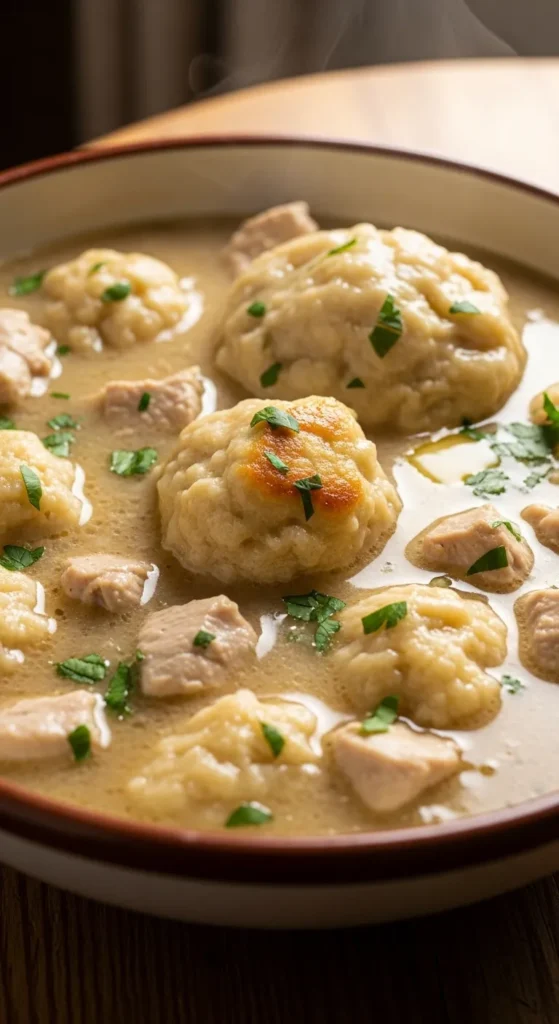 Slow Cooker Chicken and Dumplings