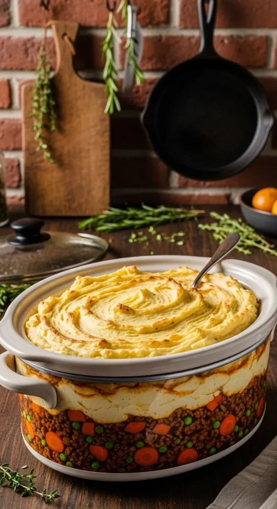 Slow Cooker Shepherd’s Pie