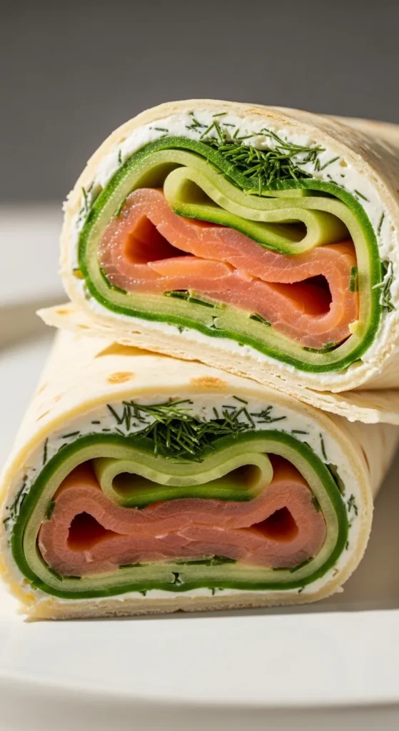Smoked Salmon Wrap