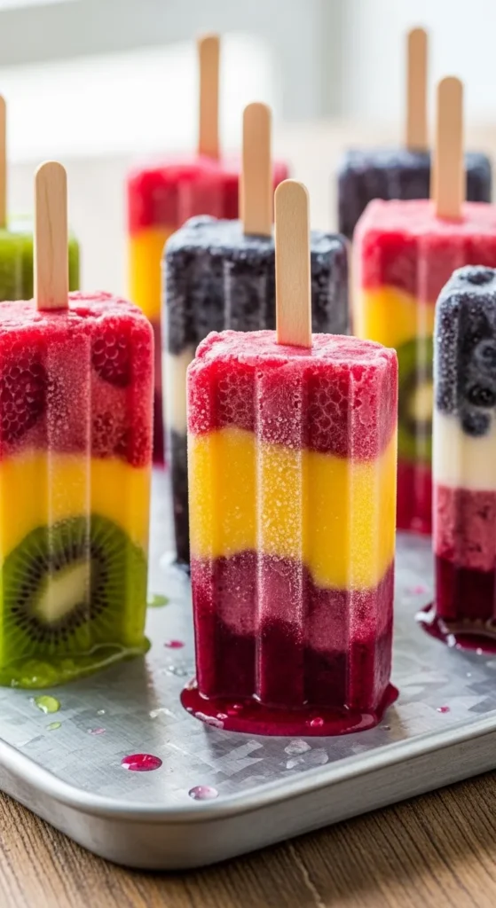 Smoothie Popsicles
