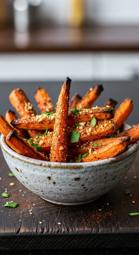  Spiced Carrot Fries