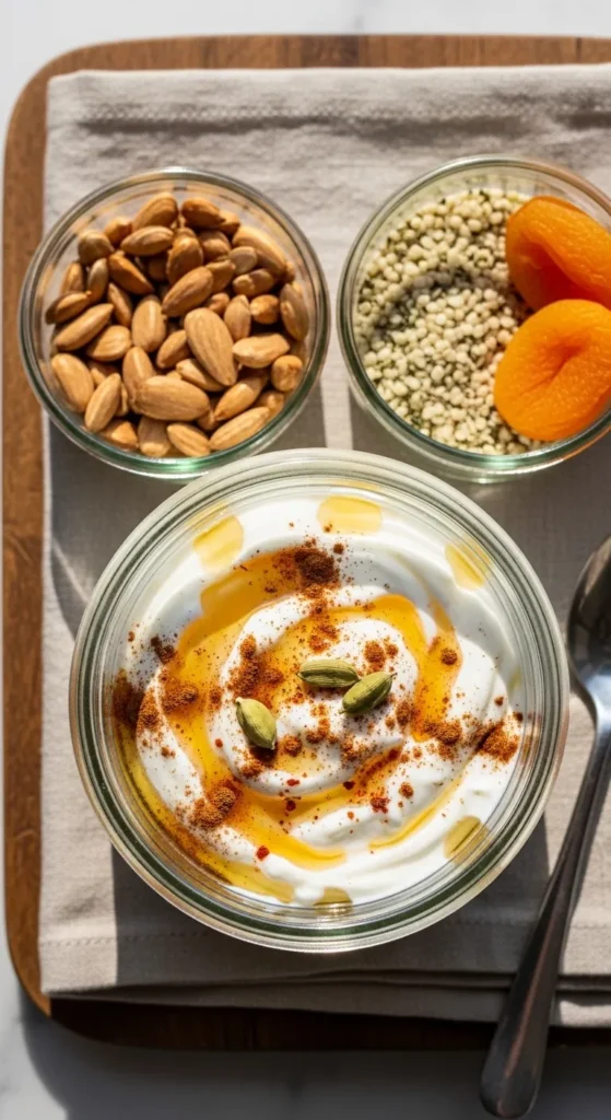 Spiced Yogurt With Honey