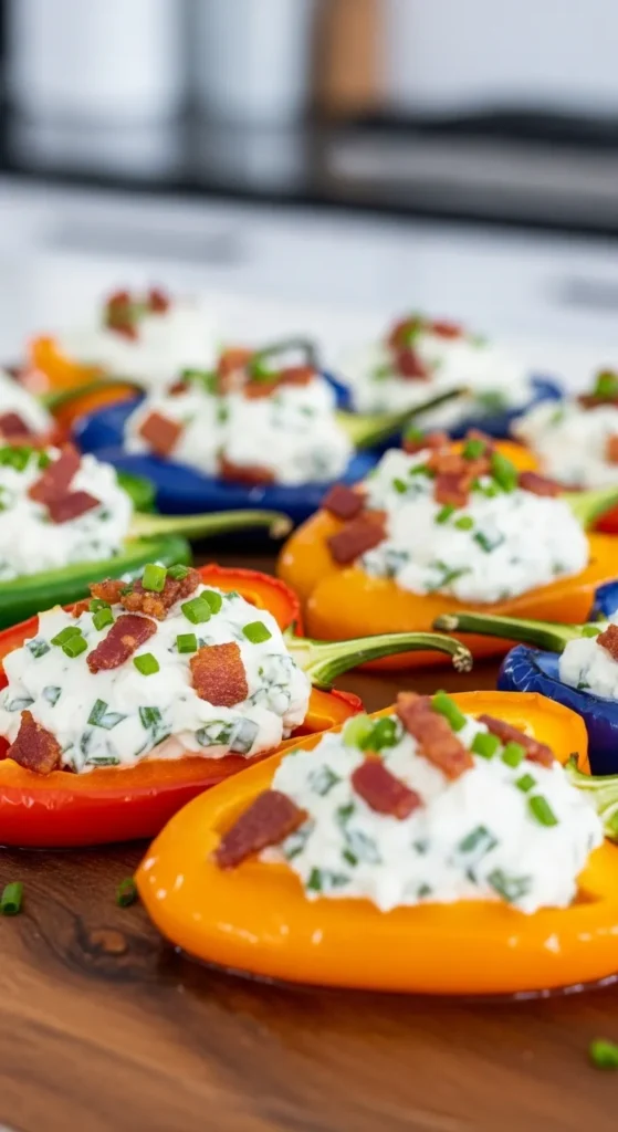 Stuffed Mini Bell Peppers