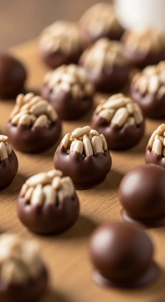 Sunflower Seed Chocolate Bites