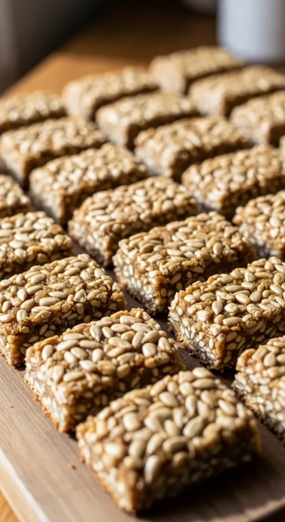 Sunflower Seed Crunch Bars