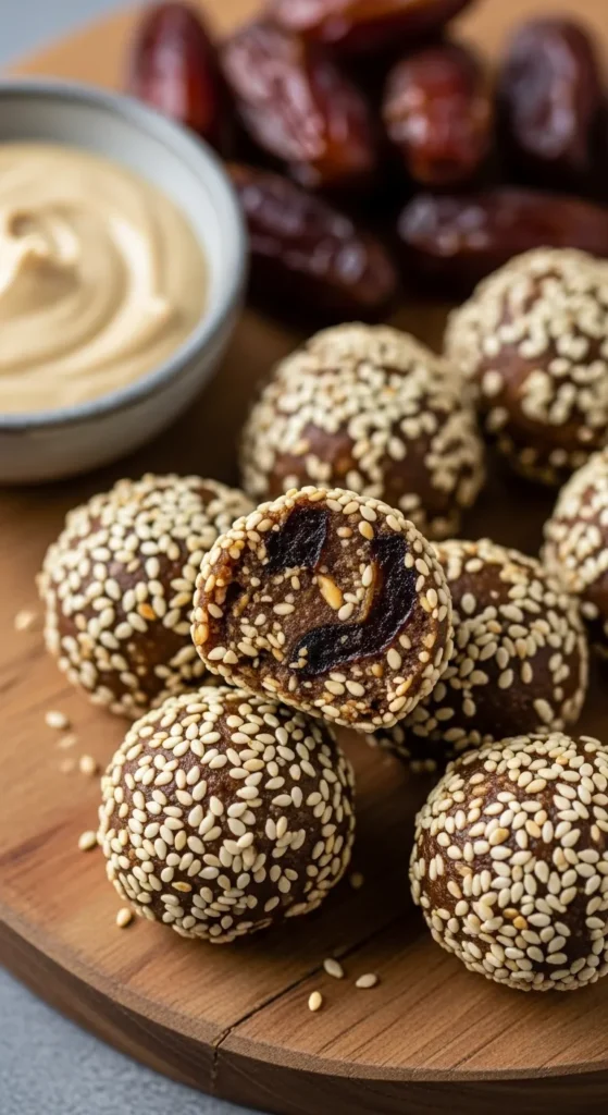 Tahini Date Energy Bites