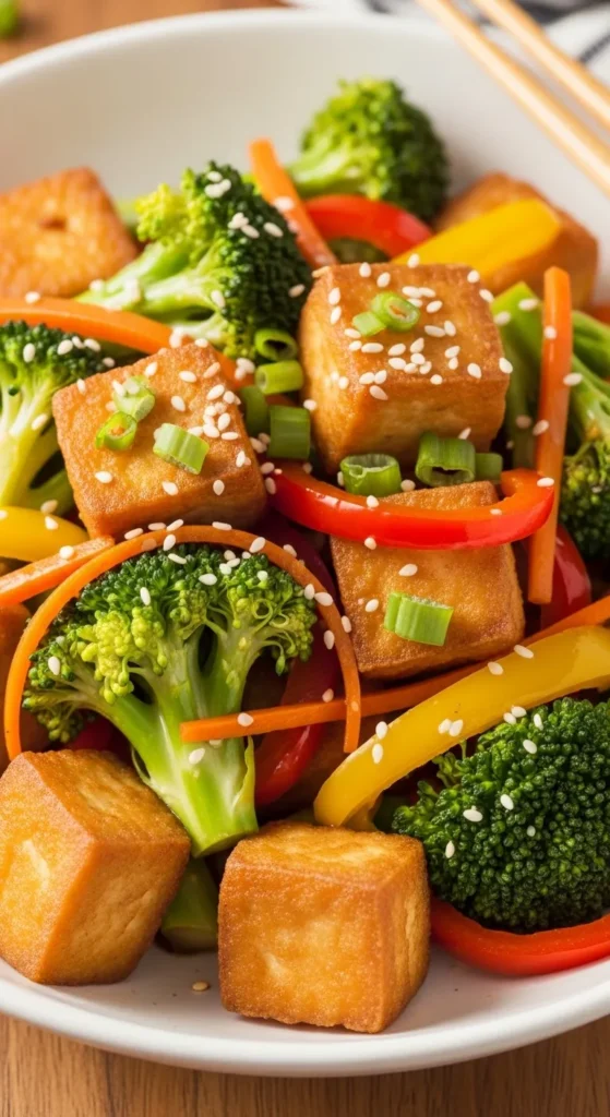 Tofu and Vegetable Stir-Fry