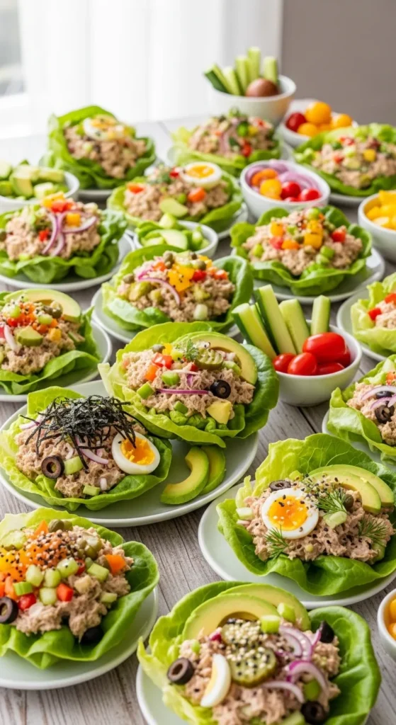 Tuna Lettuce Wraps