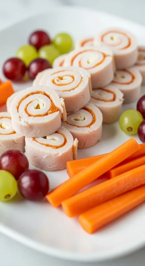 Turkey and Cheese Roll-Ups