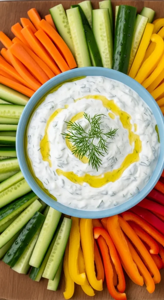  Tzatziki with Crudités