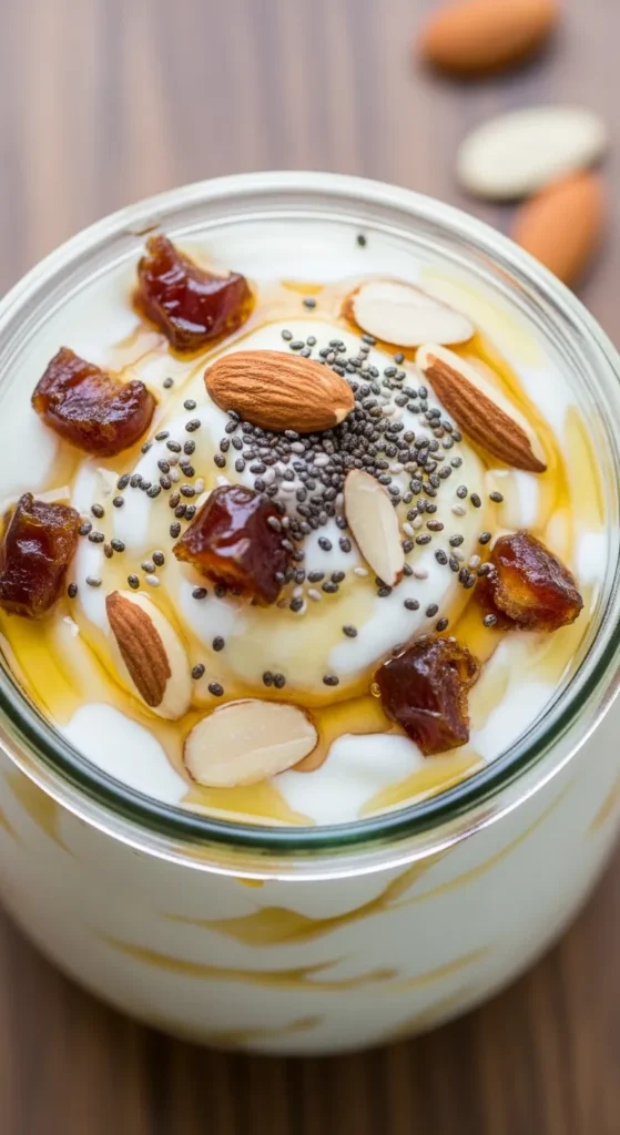Vanilla Yogurt With Dates
