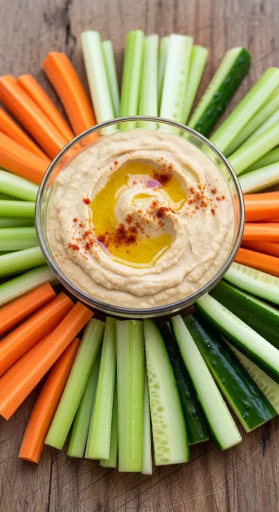 Veggie Sticks with Hummus