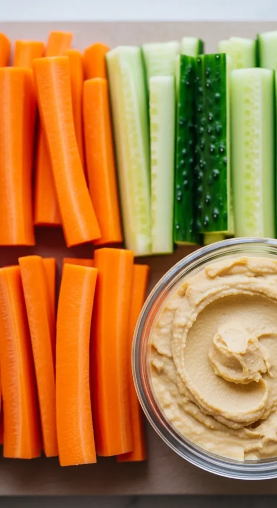 Veggie Sticks with Hummus