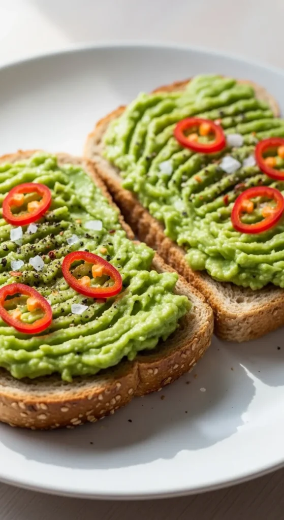 Whole Wheat Toast with Avocado