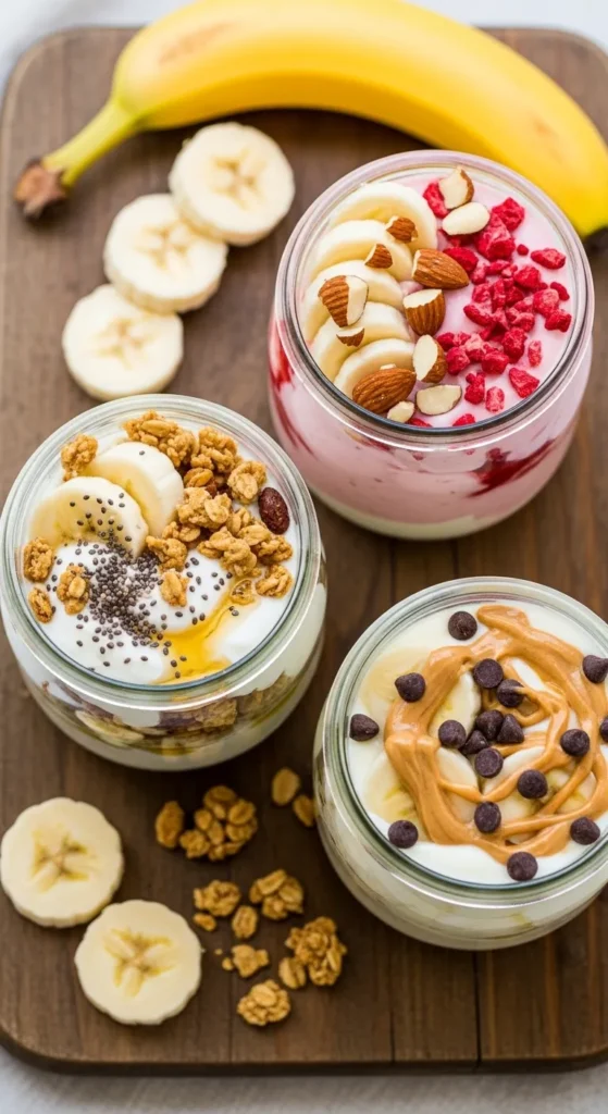 Yogurt Banana Crunch