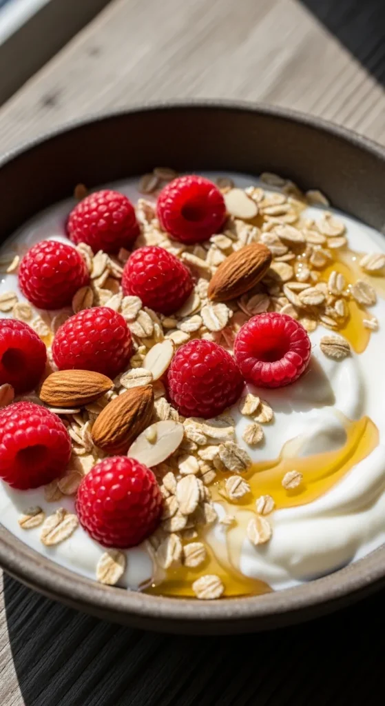 Yogurt Berry Oat Bowl