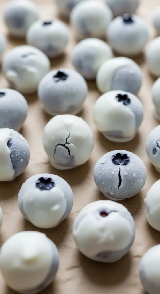 Yogurt Covered Blueberries