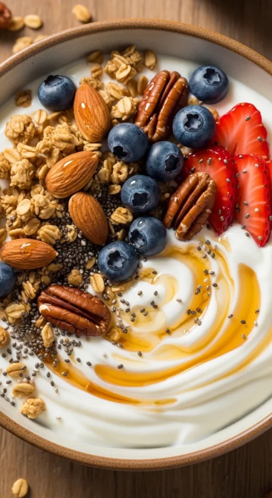 Yogurt Nut Power Bowl
