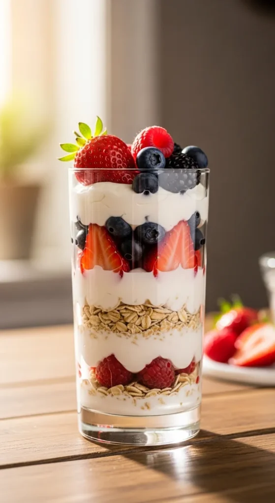 Yogurt Oat Parfait