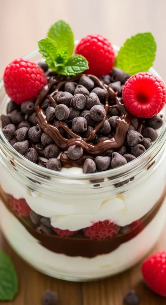 Yogurt With Mini Dark Chocolate