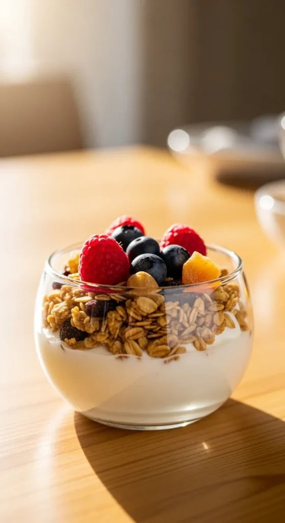 Yogurt with Homemade Granola