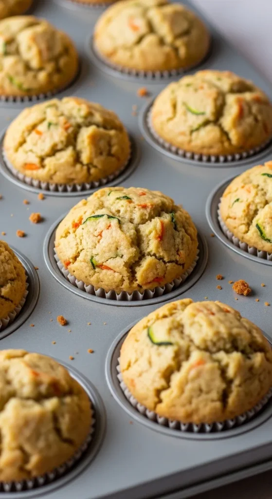 Zucchini & Carrot Muffins