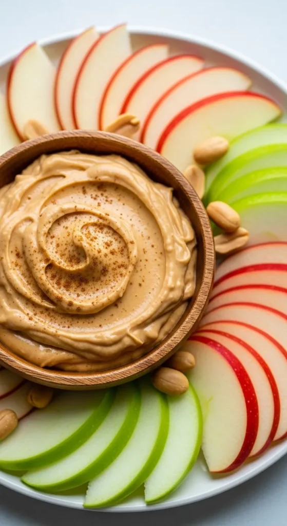 Apple Peanut Butter Plate