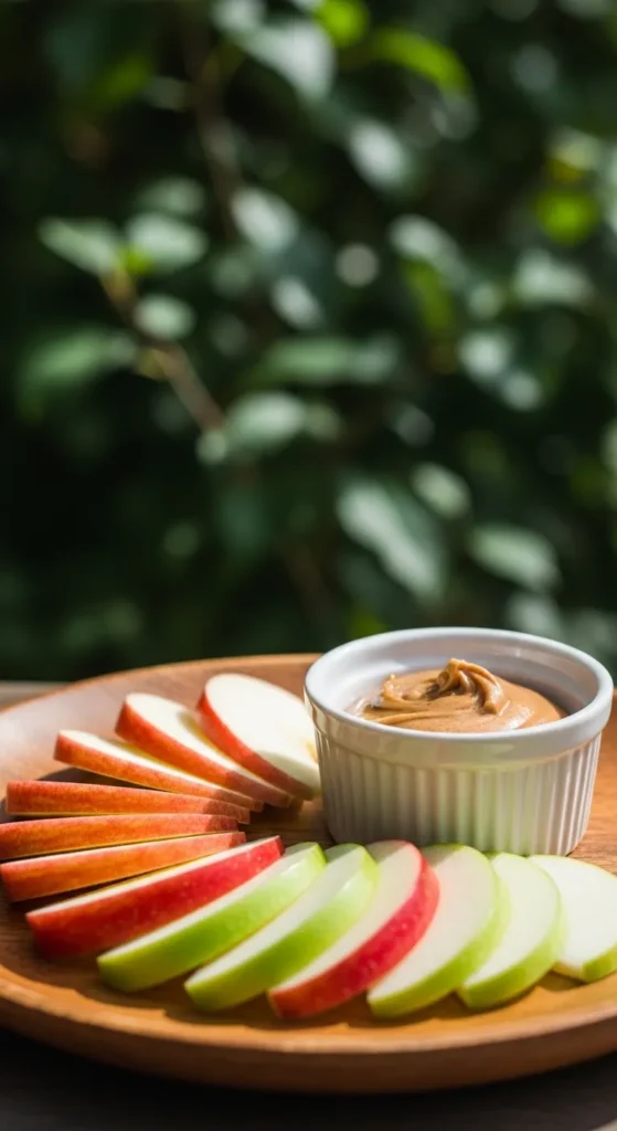 Apple Slices with Nut Butter