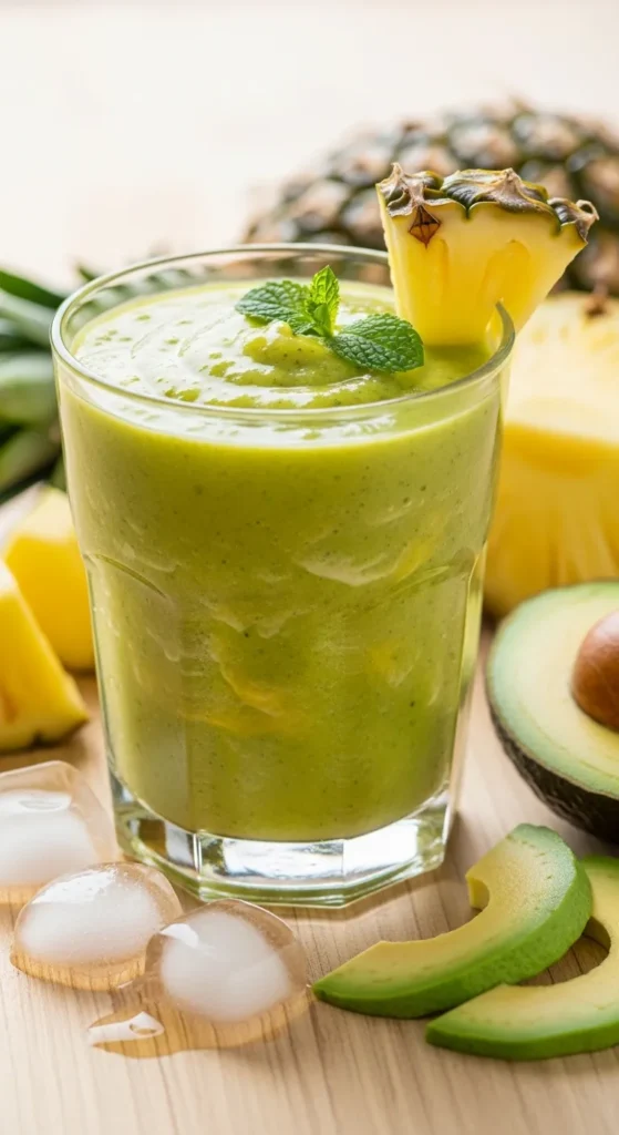 Avocado Pineapple Smoothie